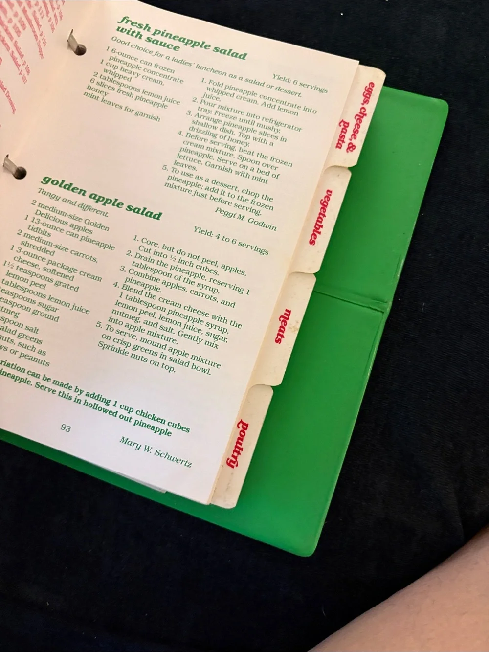 Applefood & Motherpie Green Recipe Book